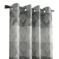 thumbnail image 2 of Commonwealth Jackson Grommet Curtain Panel - 52x84", Natural Grey, 2 of 6