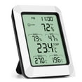 thumbnail image 4 of Intelligent Temperature Humidity Meter with LCD Digital Display Screen Digital Thermometer Hygrometer with Time Alarm, 4 of 8