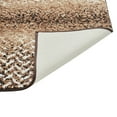 thumbnail image 4 of Better Trends Bath Rug 30” x 50” Bathroom Rug Mat Non-Slip Micro Polyester Bath Rugs for Bathroom Floor, Shower, Tub, Toilet Casablanca Collection - (Brown), 4 of 5