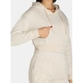 thumbnail image 4 of Liv & Lottie Juniors’ Cropped Hoodie and Wide Leg Pants Fleece Set, 2-Piece, Sizes S-XL, 4 of 4