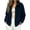 01 Navy, variant on Fewfanhot Womens Fall Outfits Zip Up Long Sleeve Winter Fall Outerwear Fleece Warm Coat Top