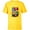 Yellow, variant on Marvel Avengers Comic Super Heroes 5th Birthday - Short Sleeve T-Shirt for Kids - Customized-Yellow