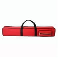 thumbnail image 4 of BAOSITY Billiards Pool Billiard Rod Storage Bag Compact with External Pocket 1/2 Snooker Pool Cue Bag Pool Cue Storage Pouch red, 4 of 8