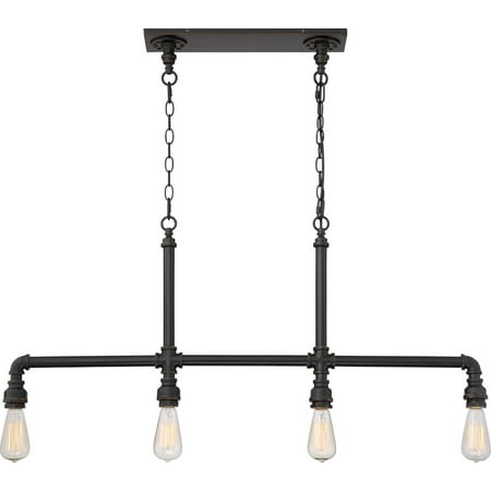

Pendants 4 Light With Antiqued Bronze Finish A19 Incandescent 27 inch 240 Watts