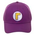 thumbnail image 1 of Nintendo Super Mario Casquette de Baseball Logo Bros Waluigi L Flex Fit, 1 of 4