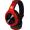 Red, variant on RadioShack Bluetooth Headphones (300MAH, V5.0, 7 Hours, Black/Red)