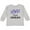 AC-Heather Grey, variant on I Love Colorado Columbine Flowers Boys or Girls Long Sleeve Toddler T-Shirt