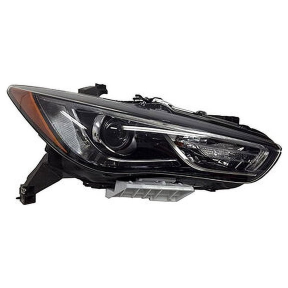 Right Passenger Side Headlight Assembly - Compatible with 2017 - 2018 INFINITI QX60