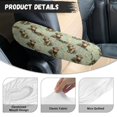 thumbnail image 6 of Yuyamidu Highland Cow Car Seat Arm Rest Cover Accessories Flower Vehicle Seat Armrest Protector for SUV Car Truck Elastic Car Armrest Cover Green Car Interior Decor, 6 of 7