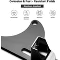thumbnail image 3 of Throttle Cable Bracket for 4150 4160 Series Adjustable Carburetor Bracket Aluminum Throttle Brackets (Black), 3 of 7