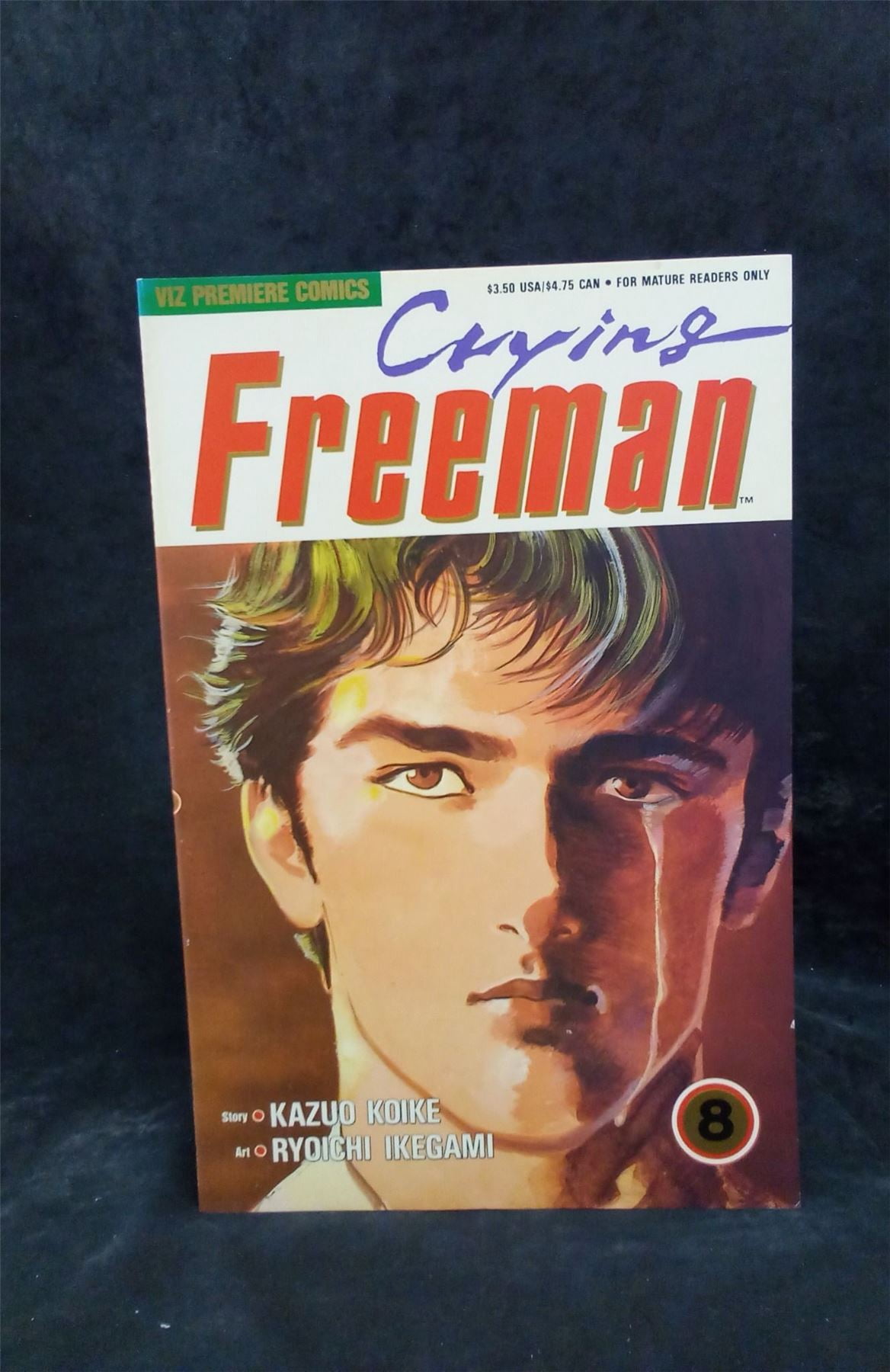 Pre-Owned Crying Freeman #8 1990 viz Comic Book - Walmart.com