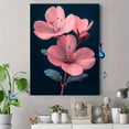 thumbnail image 4 of Qisvanset Framed Canvas Wall Art 12x16 Inch Pink Geranium Rose Floral Panoramic Wall Art Print, 4 of 5