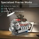 thumbnail image 3 of Juego de bloques de construcción Mould King 10171, modelo de motor V8 con motor Run, 3 of 9