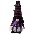 thumbnail image 4 of Mini figura de gnomos de adorno enano de Halloween con sombrero de murciélago, regalos creativos para niños, 4 of 6
