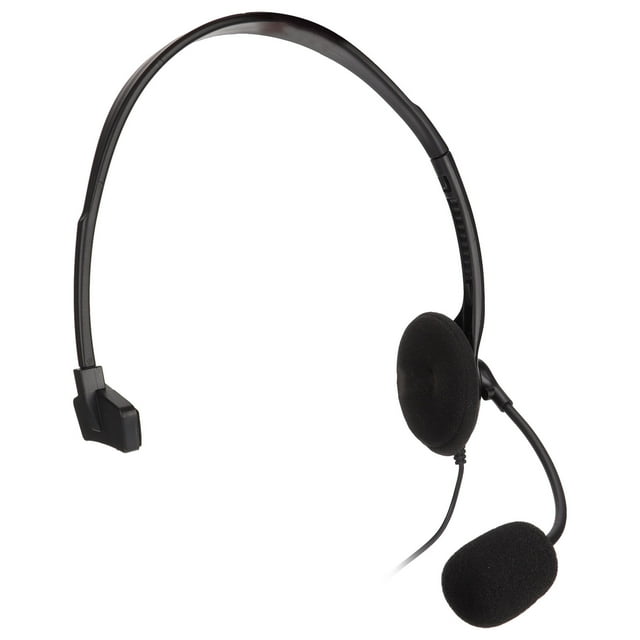 Telephone Headset, Flexible Customer Service Headset Plug and Play For Offices