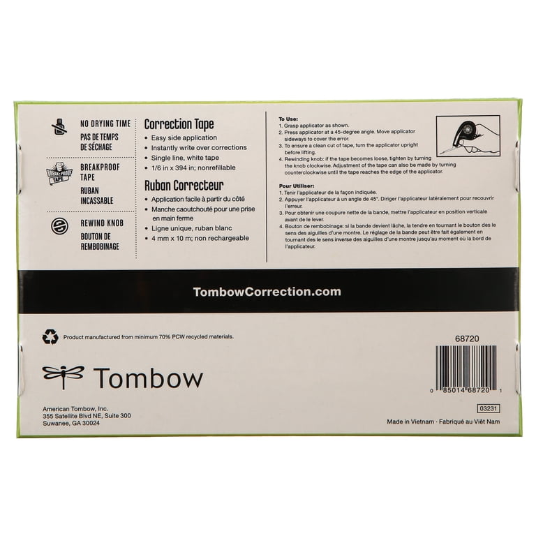 Tombow Mono Original Correction Tape, 10-Pack photo 5