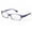 Blue, variant on Only Moment Reading Glasses for Women Men Plastic Blue Light Blocking, Anti Eyestrain/UV 400 Filter Readers with Spring Hinge Red One Size