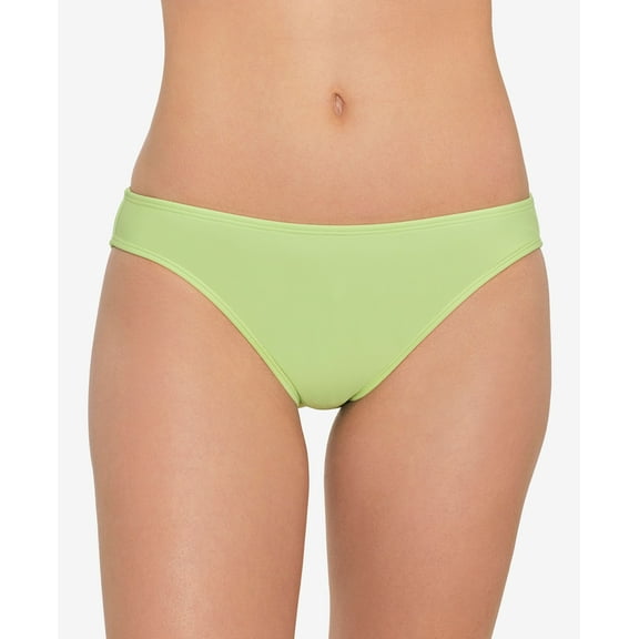 SALT COVE Juniors' Hipster Bikini Bottoms, Pistachio Green, L