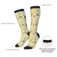 thumbnail image 5 of Picia Women Crew Soft Moisture-wicking Socks Animal Tree Pattern Design Cotton Socks, One Size fit All, 5 of 9