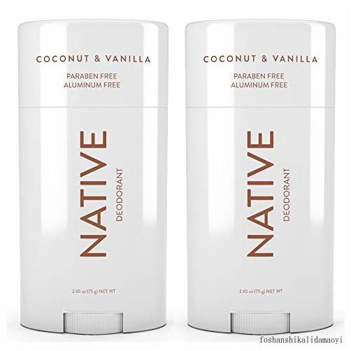 Native Deodorant Coconut & Vanilla, Aluminum And Paraben Free 2.65 Oz