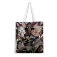 thumbnail image 1 of Castlevania Bolso de tela con estampado de lienzo para mujer, bolsa de compras reutilizable y estética, con cremallera interior, regalo para mujer,38*45cm., 1 of 6