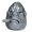 Silver 1pc, variant on KGJQ Trailer Hitch Cover, Gorilla Shape Trailer Coupling Cover Cap, Towing Hitch Dustproof Protector for Truck RV Vehicle Garage Road Trip