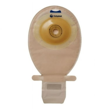 SenSura EasiClose Filtered Ostomy Pouch, One-Piece System 11.5 Inch Length, Maxi, 1 Inch Stoma, Drainable, Convex, Transparent, 10 Count