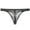 Black, variant on TMOYZQ Mens Lace T-Back Thongs G-String Underwear Low Waist Panties Transparent Mesh Super Thin Underpants Lingerie Breathable Briefs