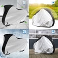 thumbnail image 2 of Waterproof Outdoor Bike Cover for Mountain and Road Bikes, Rain and Sun Protection Rain Cover for Bike Bicycle Cycle Scooter Road Cover Mountain Waterproof Protection, 2 of 5