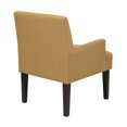 thumbnail image 5 of OS Home and Office Furniture Transitional Fabric Guest Chair in Yellow Wheat, 5 of 7
