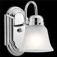 thumbnail image 1 of Kichler 5334CHS 8 in. 1 Light Wall Sconce, Chrome, 1 of 1