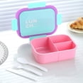 thumbnail image 6 of Bento Box Adult Lunch Box,40 Oz Food Container with 3 Compartments | Microwave & Dishwasher Safe | Cute Double-layer Lunchbox for Outdoor Picnic Use & Office Food Prepare,, 6 of 7