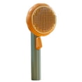 thumbnail image 1 of Cepillo de calabaza para mascotas, cepillo de limpieza automática para perros, gatos, cachorros, conejos, cepillo para gatos que elimina suavemente la capa inferior suelta, esteras, cepillo para el, 1 of 8