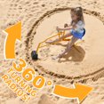 thumbnail image 2 of Slsy Excavadora Infantil de Metal 360° Giratoria, Juguete de Construcción con Asas Antideslizantes, Excavadora para Arena y Nieve, Exterior para Niños 2+ Años, Resiste hasta 63 kg, 2 of 5