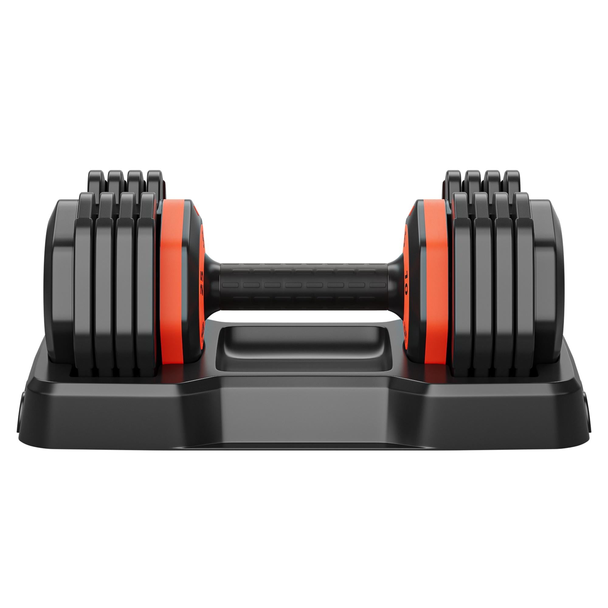 25 lb Dumbbells, Seizeen Single Adjustable Dumbbells Set, Free Weights Dumbbells 5-25 Pound, Home Gym Weight Training for Professionals or Beginners