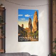 thumbnail image 3 of ELNEIT - Pinnacles National Park Poster, Unframed Matte, S01, 3 of 4