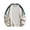 Khaki, variant on Chiccall Mens Cotton Fleece Sweatshirts Plus Size Crew Neck Raglan Long Sleeve Sweat Shirts Casual Comfy Athletic Colorblock Sweatshirts