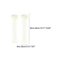 thumbnail image 2 of INSPIRE CHIC Women's Long Stretchy Bowknot Fingerless Arm Gloves Satin Y2K Lolita Sleeves for Female  Bride Princess Costume Opera Dance Party White, 2 of 7