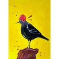 thumbnail image 3 of Filiuta, Robert 14x18 Black Modern Framed Museum Art Print Titled - Messenger Bird No. 3, 3 of 5