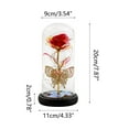 thumbnail image 3 of Funny Valentine Figure Valentine Roses Ornament with LED Light, Valentines Desk Decor Valentine's Day Sign, Valentines Day Gifts, Valentines Day Accessories(1PC), 3 of 5