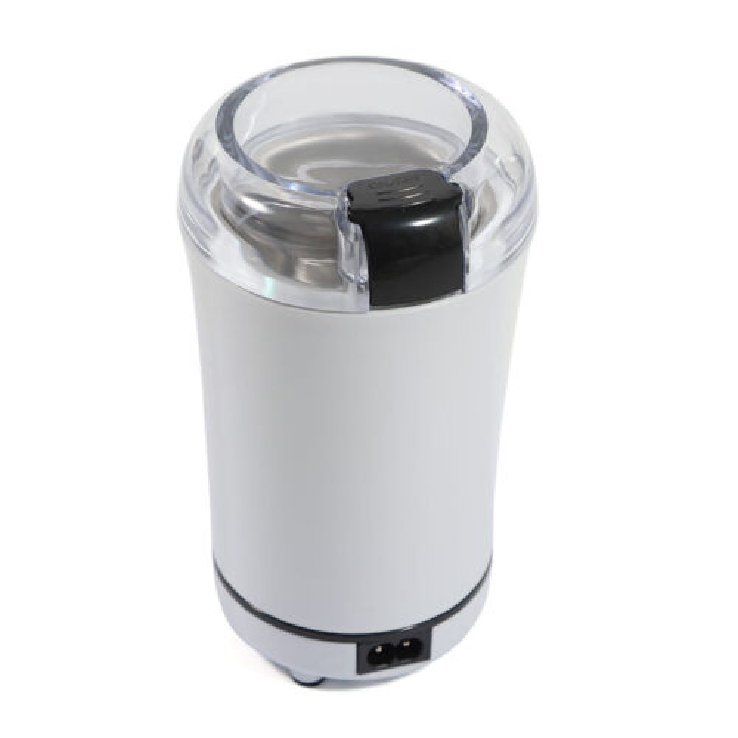 White Electric Coffee Bean Grinder Nut Seed Grind Spice Crusher Mill Blender