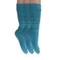 thumbnail image 3 of Slouch Socks for Women Extra Heavy Extra Long Shoe Size 5-10 - (Capri, 6 Pair), 3 of 15