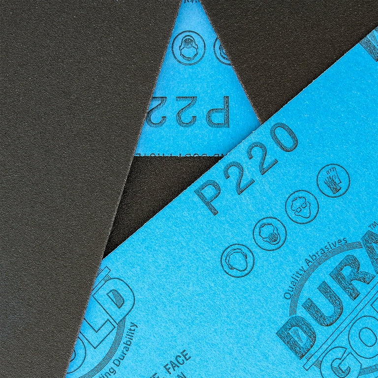 Dura-Gold Premium Wet/Dry Sandpaper, 220 Grit, 25 Sheets photo 2
