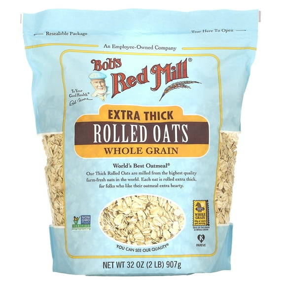 Bob's Red Mill Extra Thick Rolled Oats, 32 oz