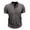 Coffee, variant on Mens Henley Shirts Short Sleeve Summer Casual Classic Cotton T Shirts Button Shirt
