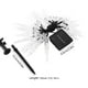 thumbnail image 3 of Guirnalda De Luces Led Navideas De 7, 50 M Con Forma De Carmbano, Para Exteriores, 5 M De Longitud, 100 Led, Energa Solar, Ideal Para Decoracin De Jardn, Luces De Hadas Para Exteriores, Ukhbmc, 3 of 7