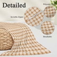 thumbnail image 3 of Farmhouse Stripe Body Pillow Cover 20 x 54 Inch Decorative Pillow Cover Country Ethnic Rustic Textured Brown Lumbar Pillowcase Seasonal Rectangle Cushion Case for Couch Sofa Bed Living Room, 3 of 9