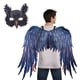 thumbnail image 5 of Creativo de cara de cosplay de Cosplay Animal Búho cara Alas Accesorios de disfraces Cómodo para hombres, mujeres, para la Baoblaze Accesorios de Halloween, 5 of 8