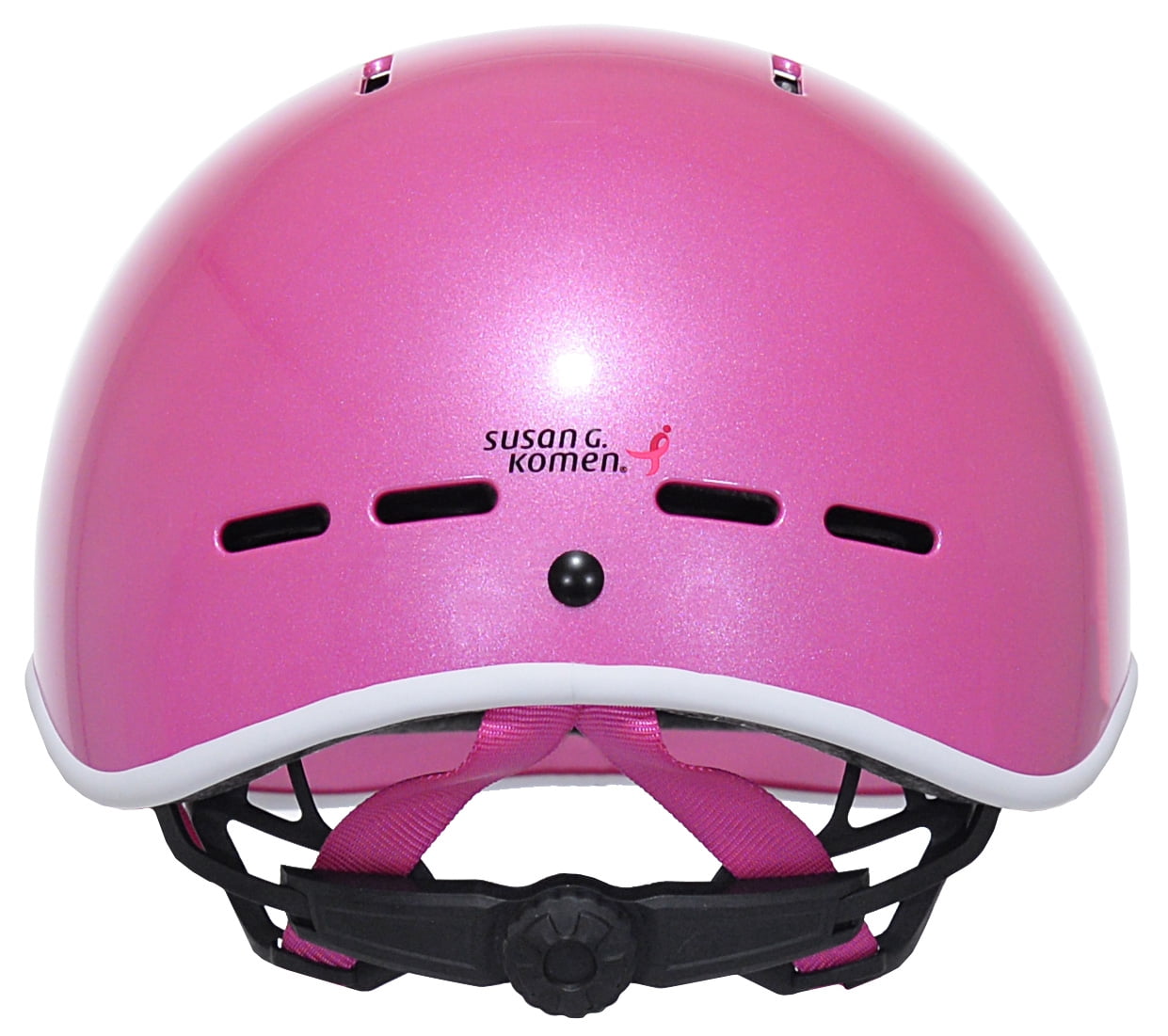Susan G. Komen Adult Commuter Bicycle Helmet, Gloss Pink, Large