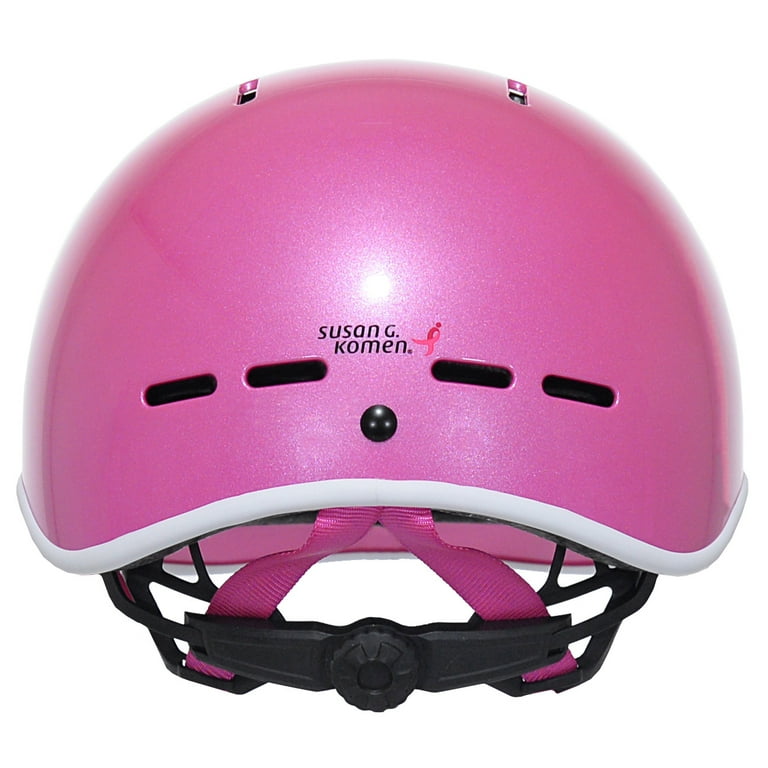 Susan G. Komen Adult Commuter Bicycle Helmets Gloss Pink Medium Walmart